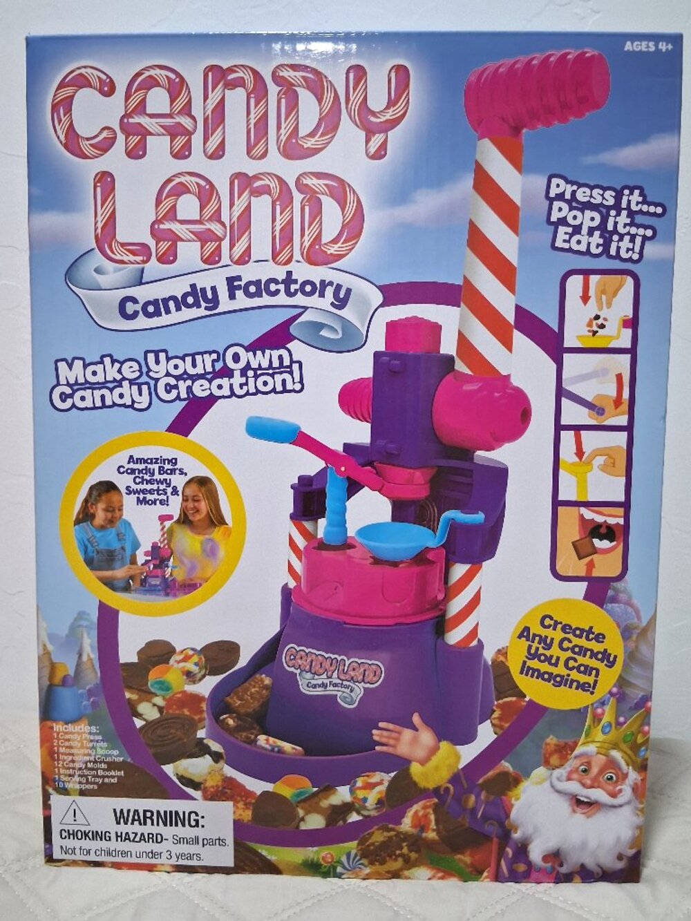 Candy Land *Candy Factory Make Your Own Candy Creation* Factory Sealed* Ages 4+
